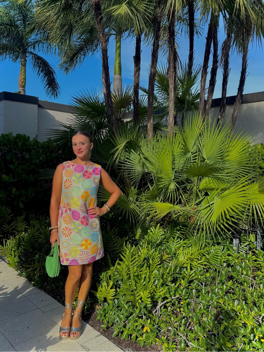 Trina Turk Umbrella Mini Dress